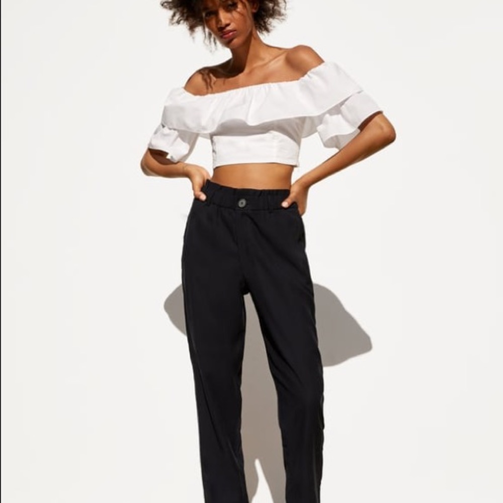 NWT Flowy Pants Navy XL